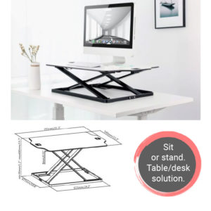Height Adjustable Standing Desk Solution